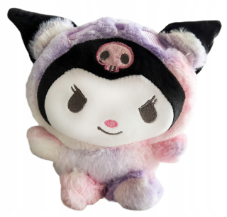 KUROMI PLYŠOVÝ MASKOT CREWMATE SANRIO PLYŠOVÝ HRAČKA 23 cm